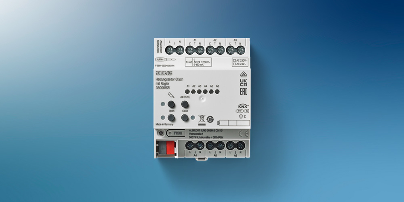 KNX Heizungsaktor 6-fach bei Giegling-Elektrotechnik in Gotha