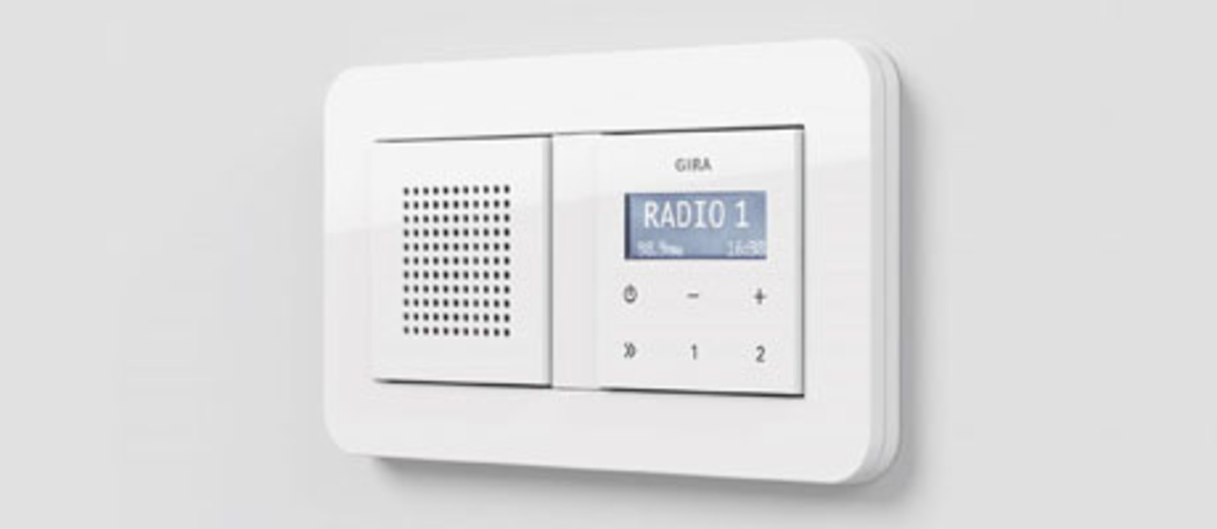 Gira Radio bei Giegling-Elektrotechnik in Gotha